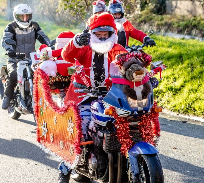 Santa's tombola time